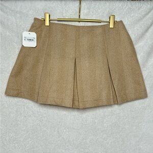 Altar'd State Camel Mini Skirt